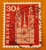 Nr.360 Grossmünster Zürich Postgeschichtliche Motive 