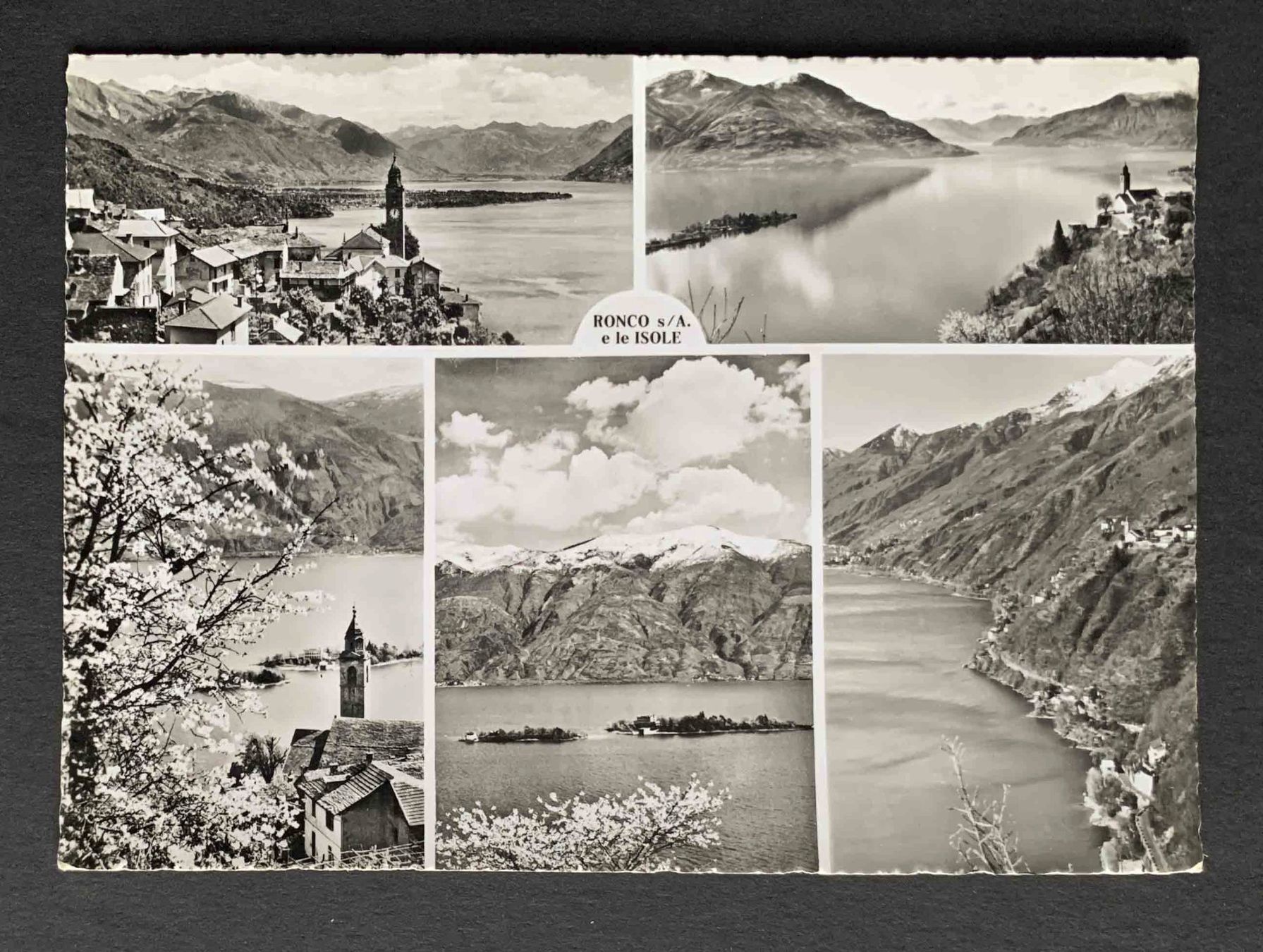Cartoline postali: AK Ronco s A e le Isole ungelaufen – Usato da Goldau venduto da artelier1