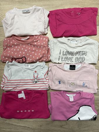 8 dünne Baby-Pullover für Mädchen, Größe 74 🎀