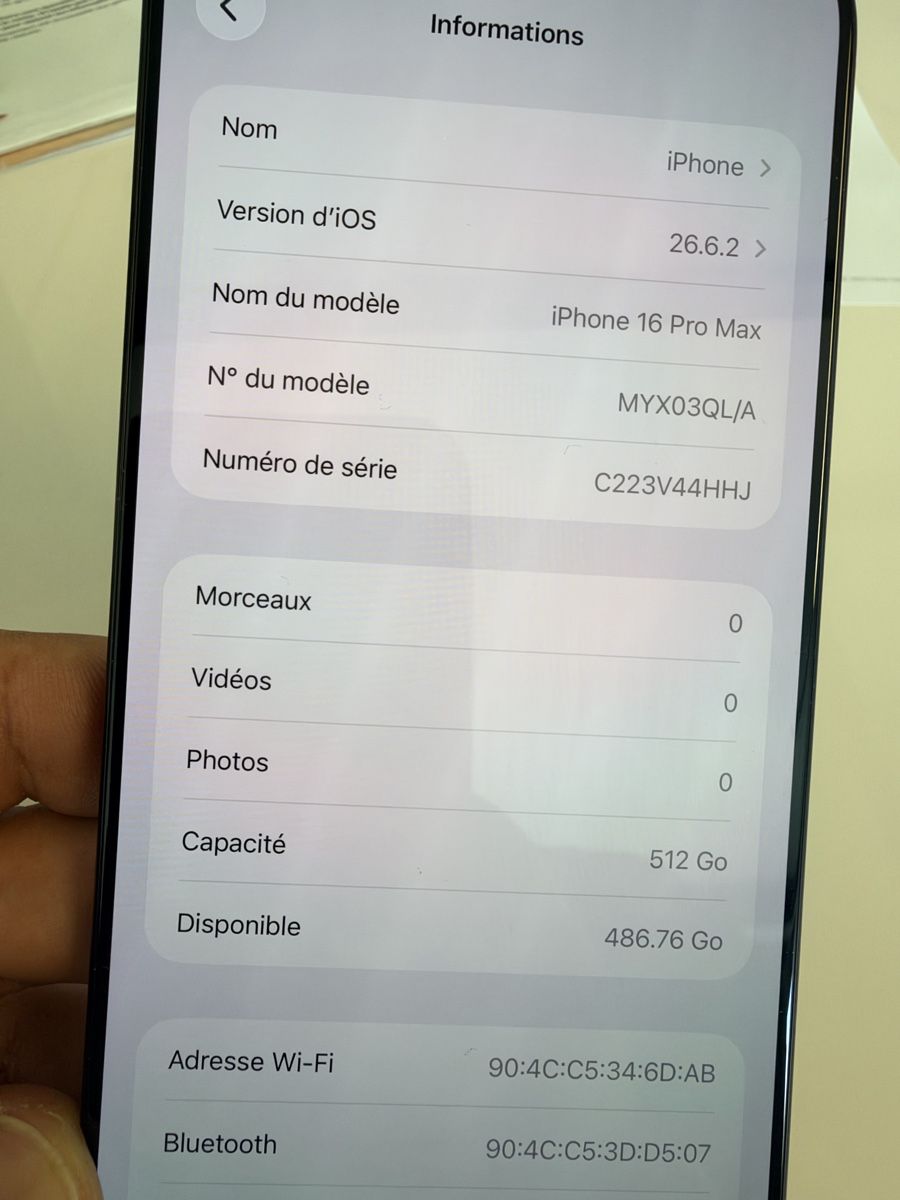 Apple Handys / Smartphones: iPhone 16 ProMax – Gebraucht aus Aigle von GlobalTrading 6