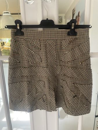 Jupe tweed britannique FakeLondon, taille S