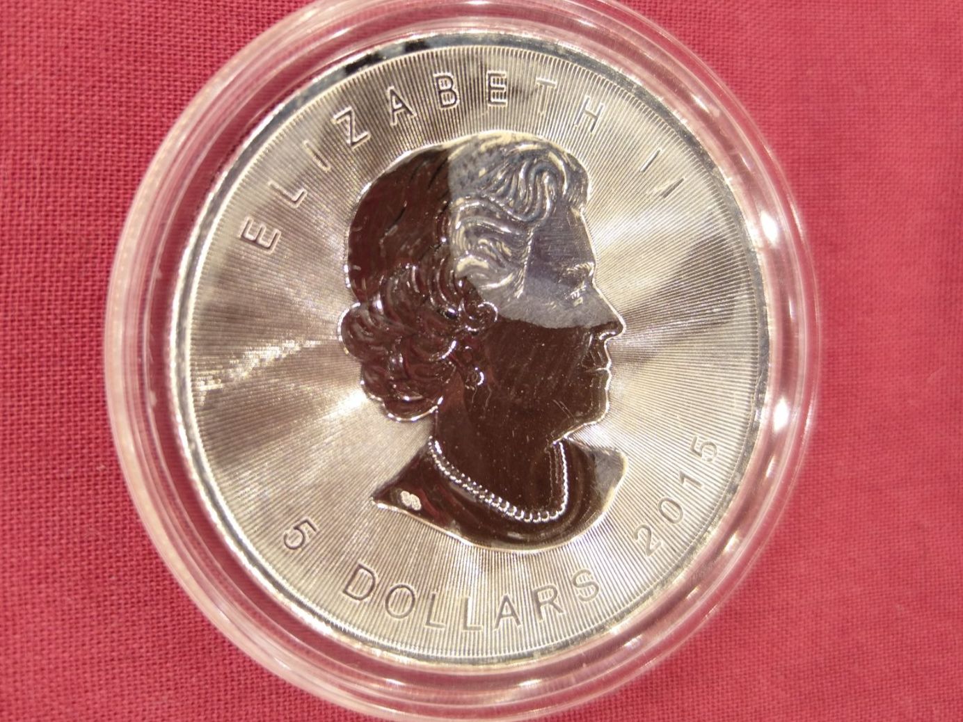 Alle Münzen: Silber Maple Leaf 1 oz - 2015 – Gebraucht aus Dättlikon von Quarz58 3