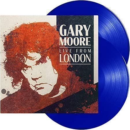 Dischi in vinile: Gary Moore Live from London 2LP Blue Vin – Nuovo e nell'imballaggio originale da Zofingen venduto da noise123
