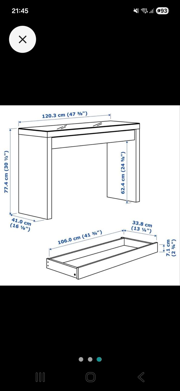 Ikea Tavoli da trucco: Ikea Schminktisch – Usato da Rothrist venduto da ToniG71 1