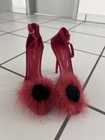 Sergio Rossi Pumps Gr. 38½ Wildleder Federapplikation