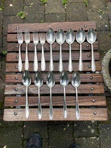 Set di posate: Silber-Besteck – Usato da Forch venduto da ESELSTEIN
