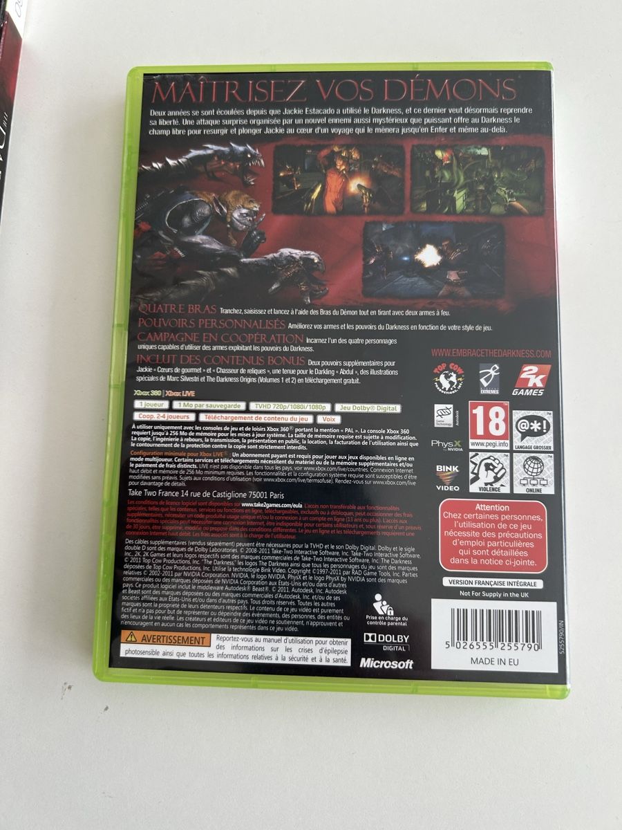 Giochi: The Darkness 2 holographic 3d cover – Usato da Pully venduto da PongDayOne 6