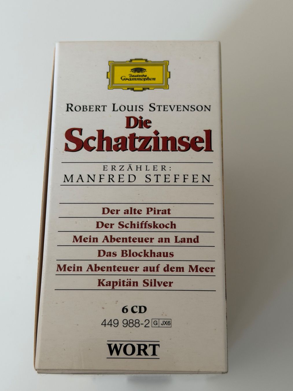 Hörbücher: Robert Louis Stevenson: Die Schatzinsel 6 Disc Set Schuber – Neu (gemäss Beschreibung) aus Altstätten SG von sheamus 3