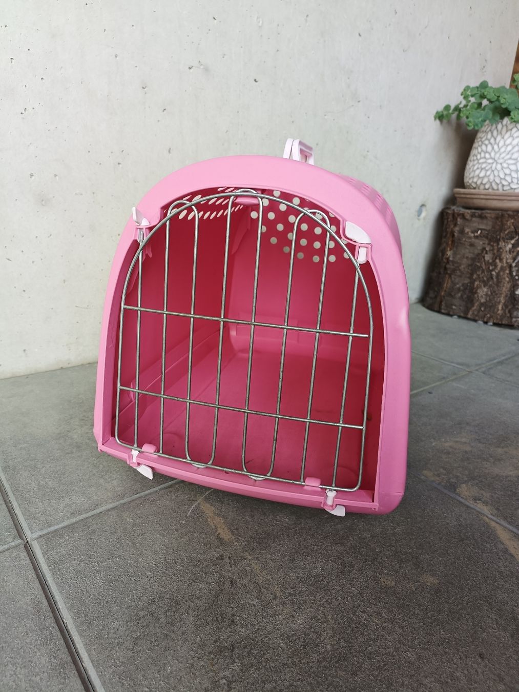 Niches, paniers: Transportbox Katzen pink – D'occasion à Humlikon par Zitrone011 1