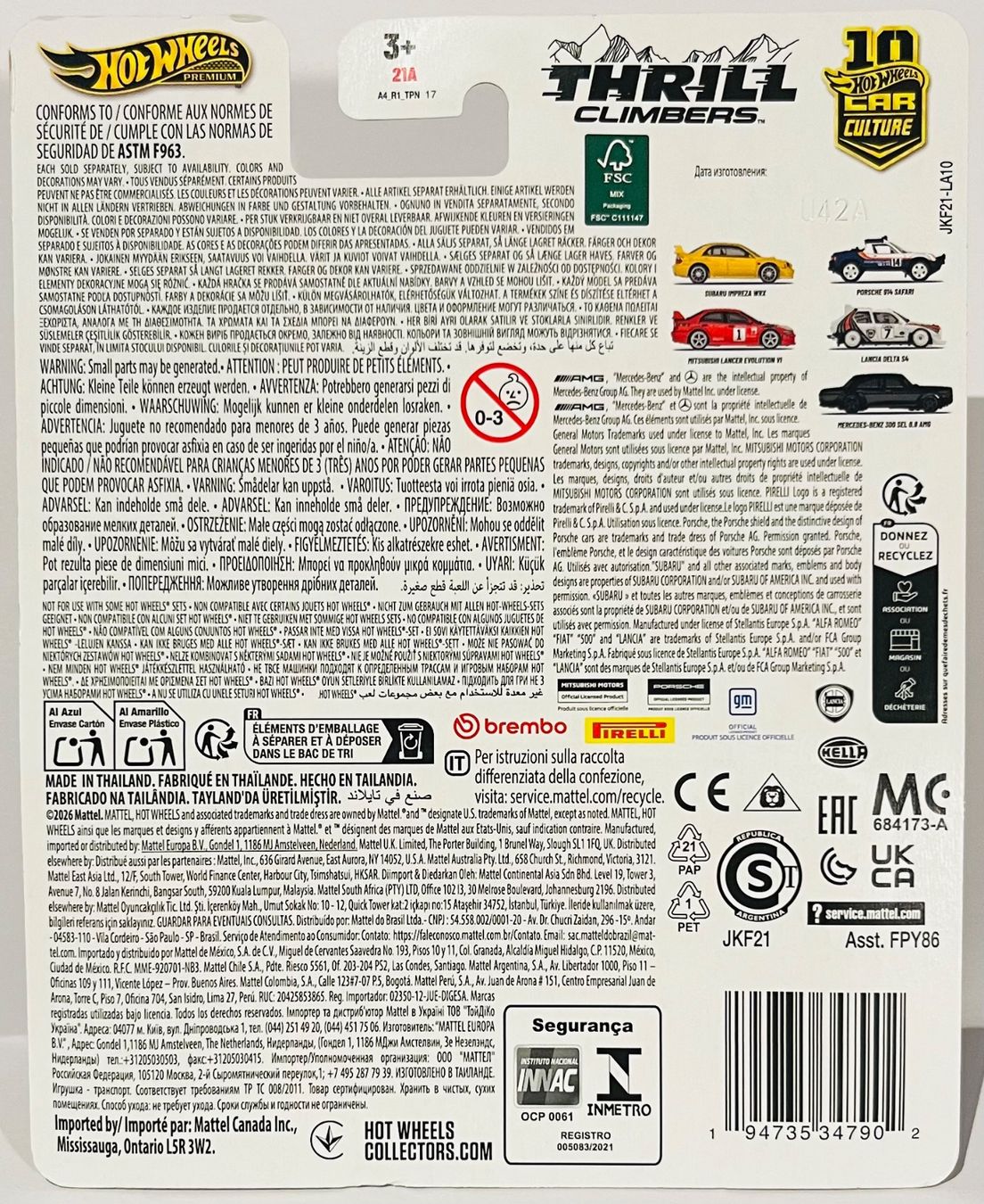 Hot Wheels Modellini d'auto: Hot Wheels - Subaru Impreza WRX – Nuovo e nell'imballaggio originale da Brittnau venduto da tor129 1