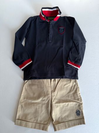 ZVRICH Jungen Set Shirt Shorts Gr. 116 6J