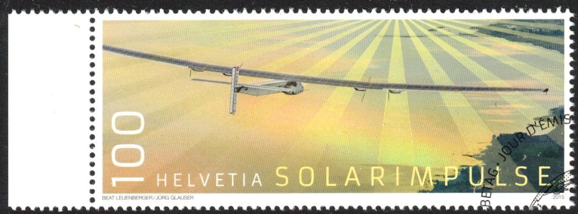 Tous les timbres: 3/2016    Einzelmarken  inkl. Solarimpuls     gestempelt – D'occasion à Mellingen par Ginger 1