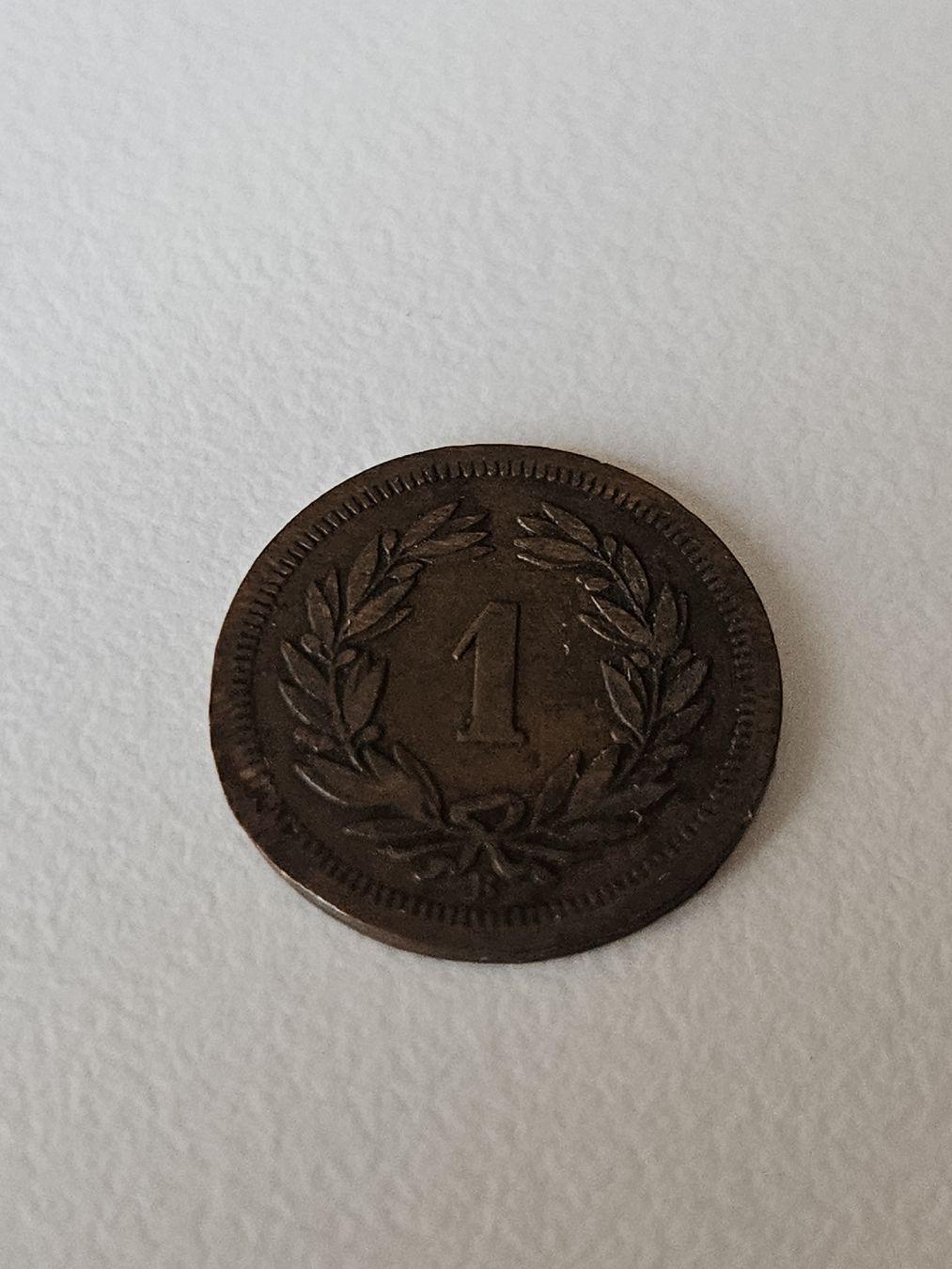 Toutes les monnaies: 1 Rappen 1856 – D'occasion à Pfäffikon ZH par Melibol 1