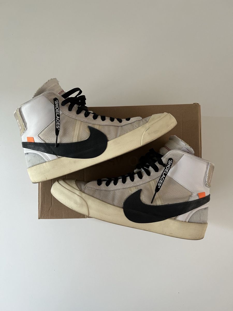 Nike Herrenschuhe: Off-White × Nike Blazer Mid 'The Ten' – Gebraucht aus Gockhausen von pierrezhh