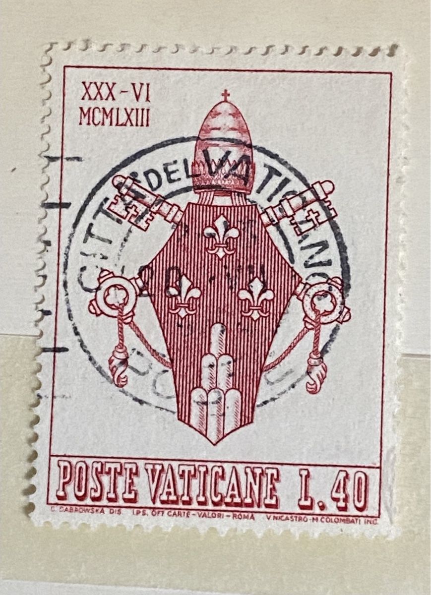 Alle Briefmarken: Timbres - Vatican – Gebraucht aus Petit-Lancy von Solcarm 1
