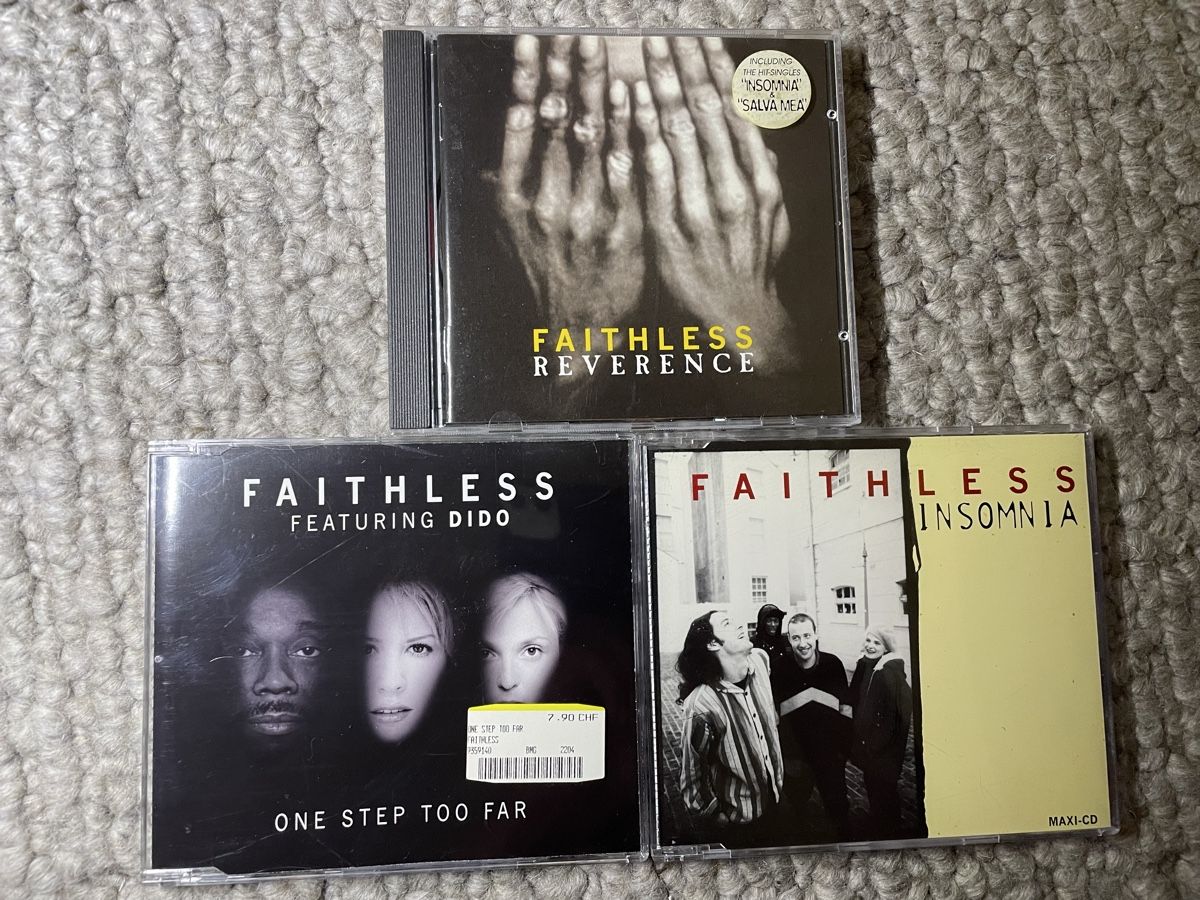 CD: 3x Faithless – Usato da Reinach AG venduto da trigger7811