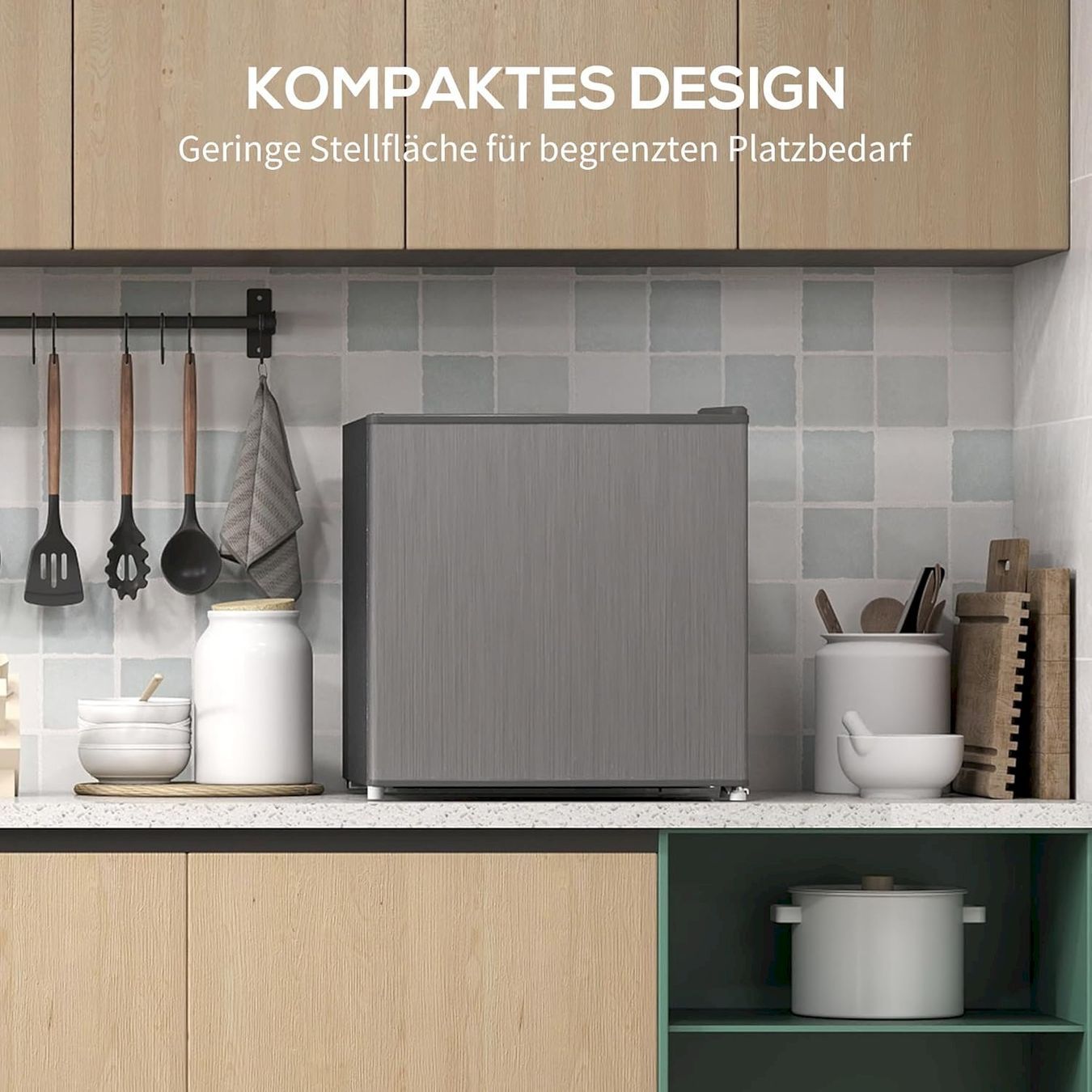 Mobicool Kühlschränke & Kühlen: HOMCOM Mini-Gefrierschrank 35 L Grau – Neu und originalverpackt aus Bottighofen von zaap 4