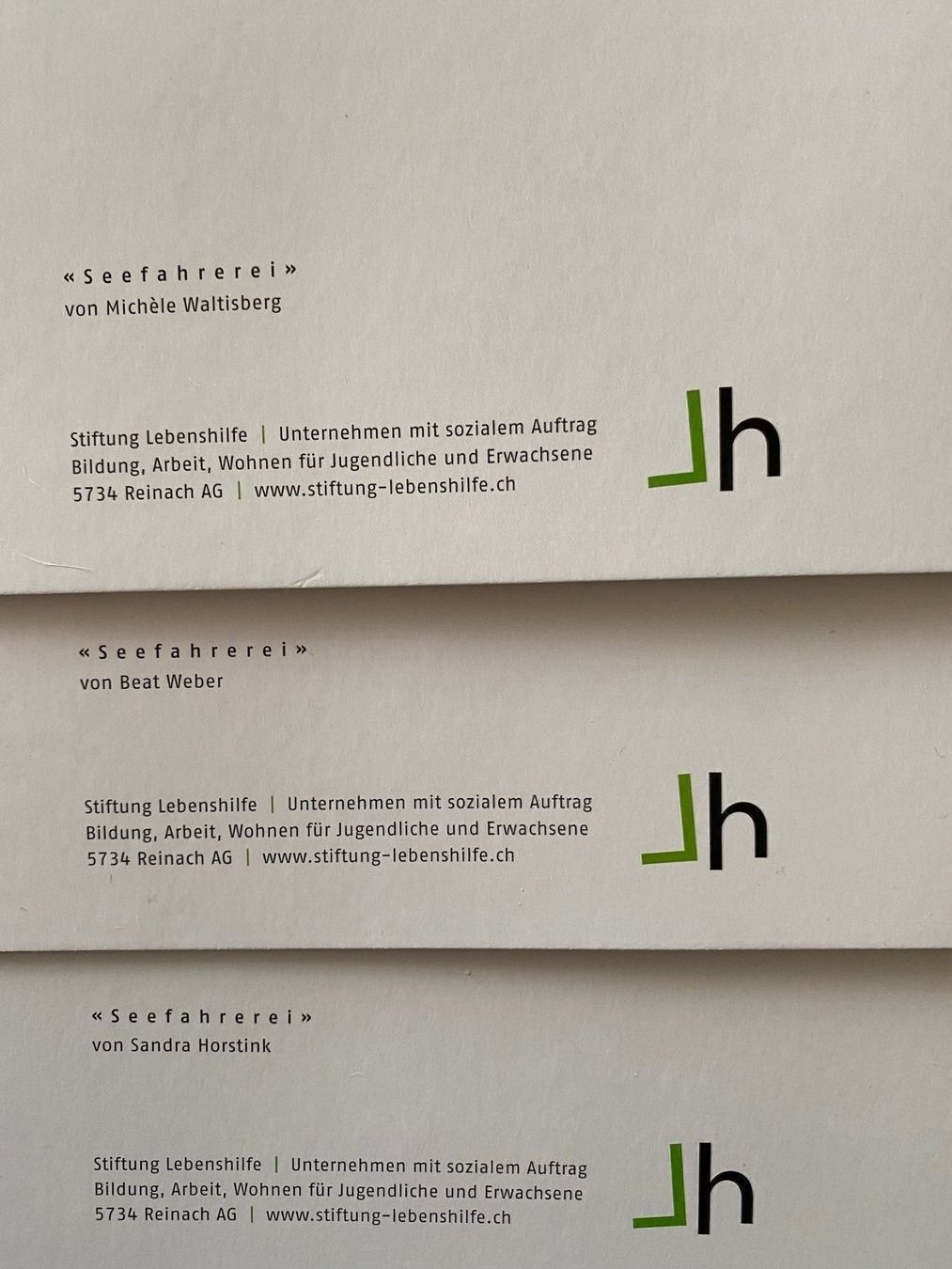 Cartoline: Künstlerkarten der Stiftung Lebenshilfe – Nuovo (secondo la descrizione) da Aarau venduto da chicochicomama 4