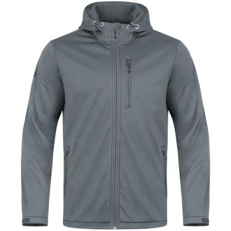 Jako Softshelljacke Premium - steingrau (Grösse: 5XL)