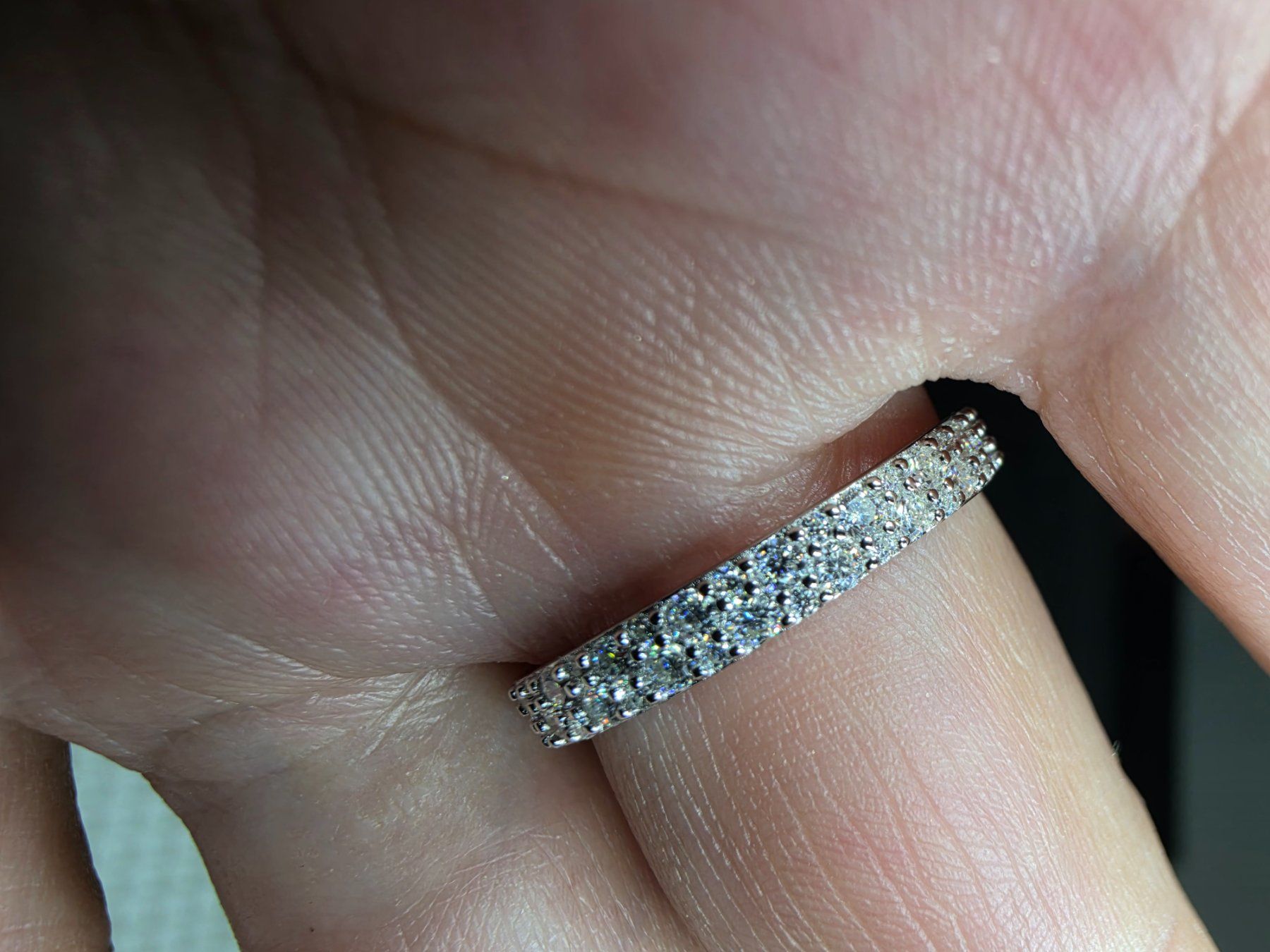 Anelli: Bague argent avec diamants de moissanite certifiés GRA – Nuovo e nell'imballaggio originale da Reconvilier venduto da Tsma67 6
