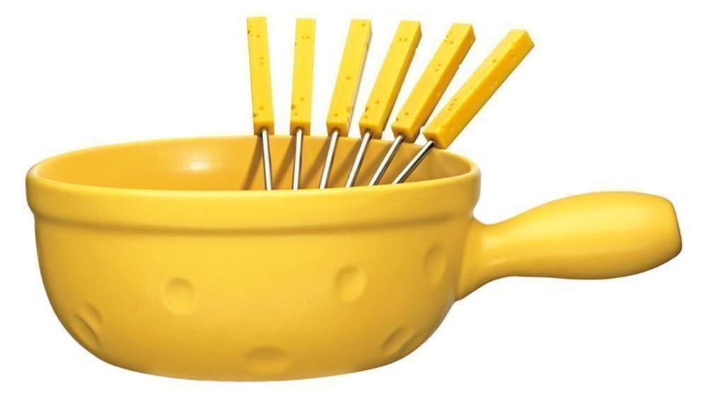 Casseroles: SPRING Fondue Caquelon CHEESE mit Gabeln – Neuf avec emballage d'origine à Kägiswil par pebart