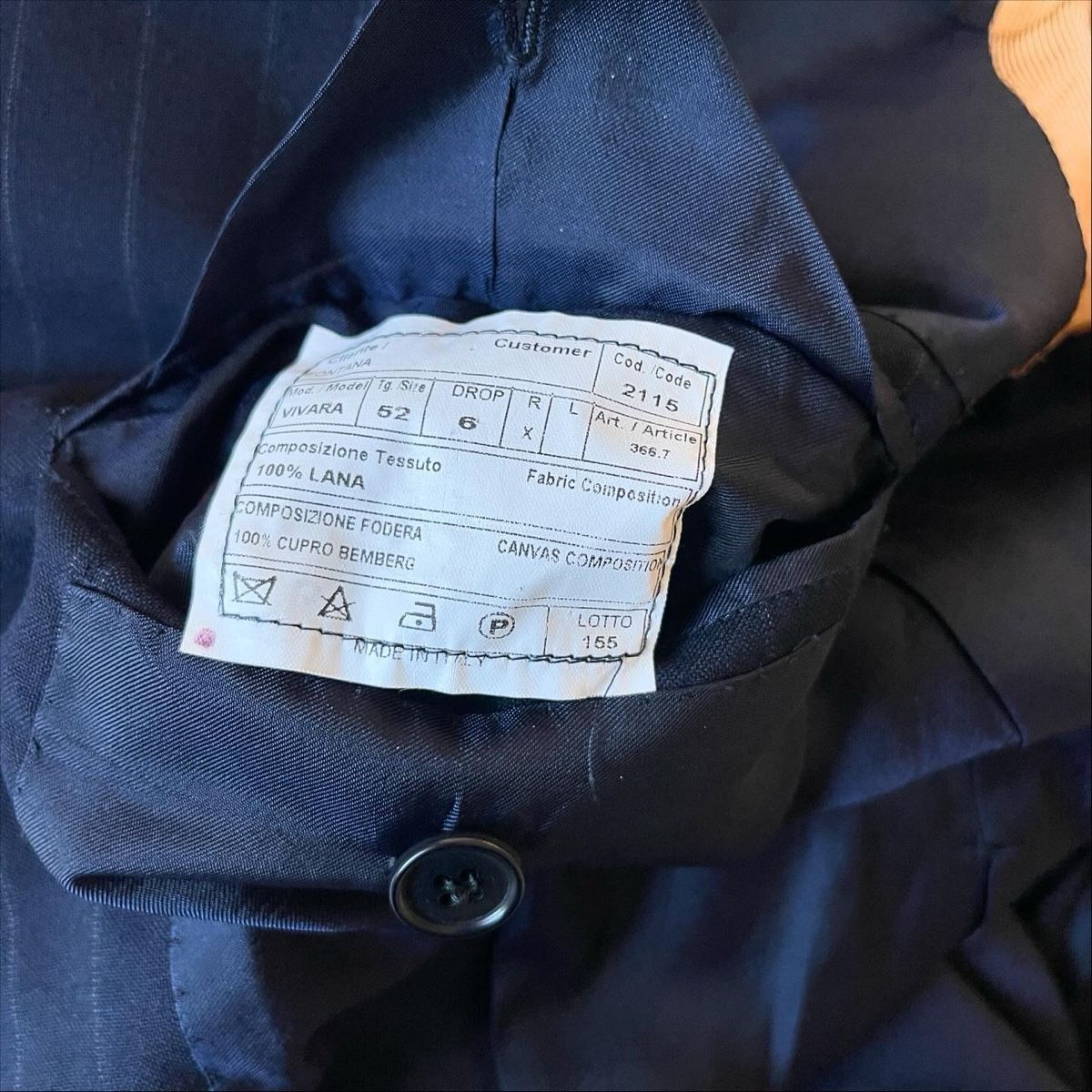 Giacche: BORRELLI Wool Jacket  – Nuovo (secondo la descrizione) da Emmen venduto da Avviivva_Com2023 5