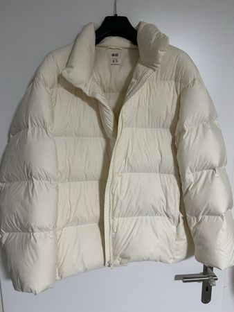 Power Soft Jacke offwhite Uniqlo L