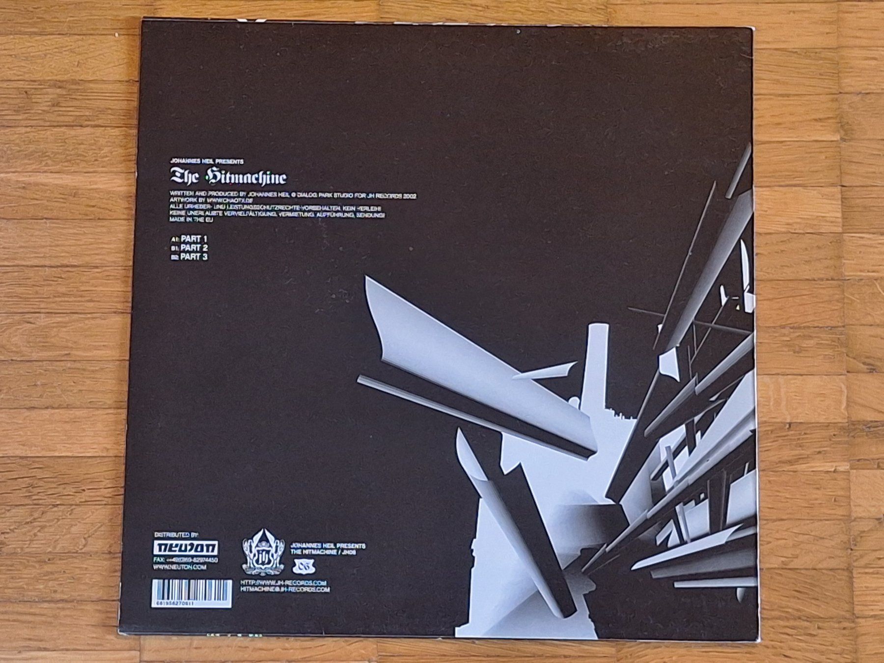 Dischi in vinile: Johannes Heil, The Hitmachine - 12" Maxi DE 2002 – Nuovo (secondo la descrizione) da Oberentfelden venduto da Musicud 1