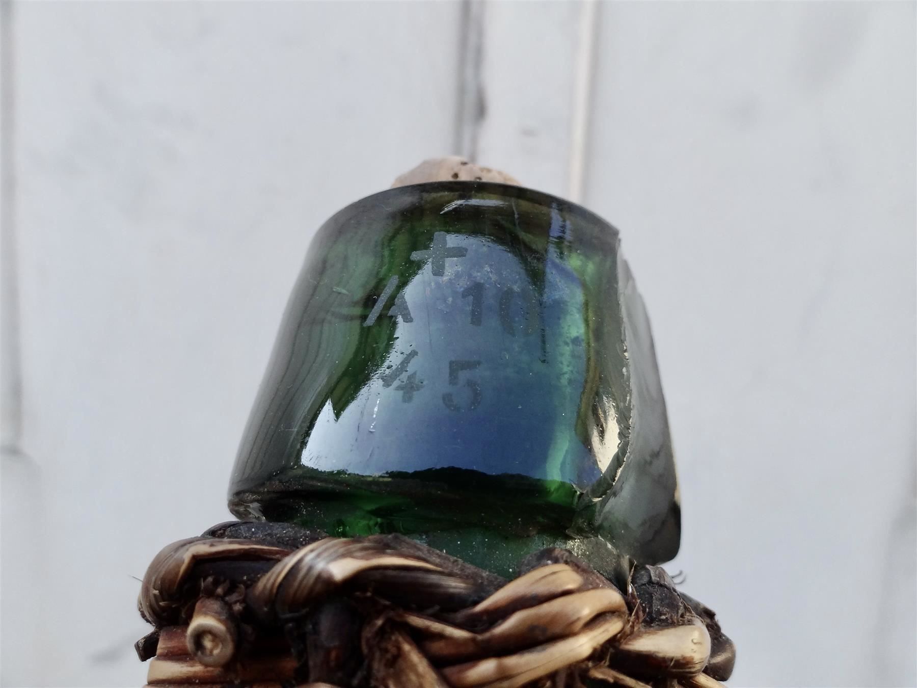Bottiglie: alte Korbflasche geeicht 1945 – Usato da Kerzers venduto da Flaschenposten 6