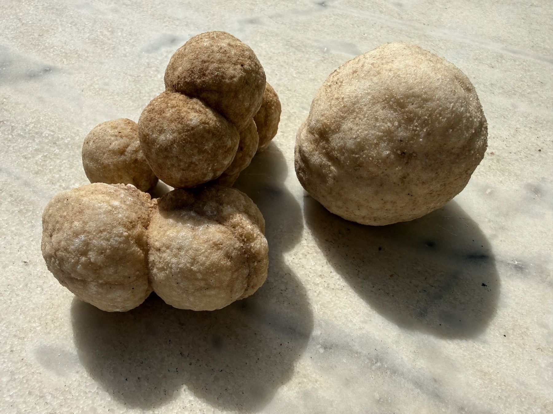 Mineralien & Heilsteine: Fossil Cluster Konkretionen (?) – Gebraucht aus Rorbas von tun_m7fz 3