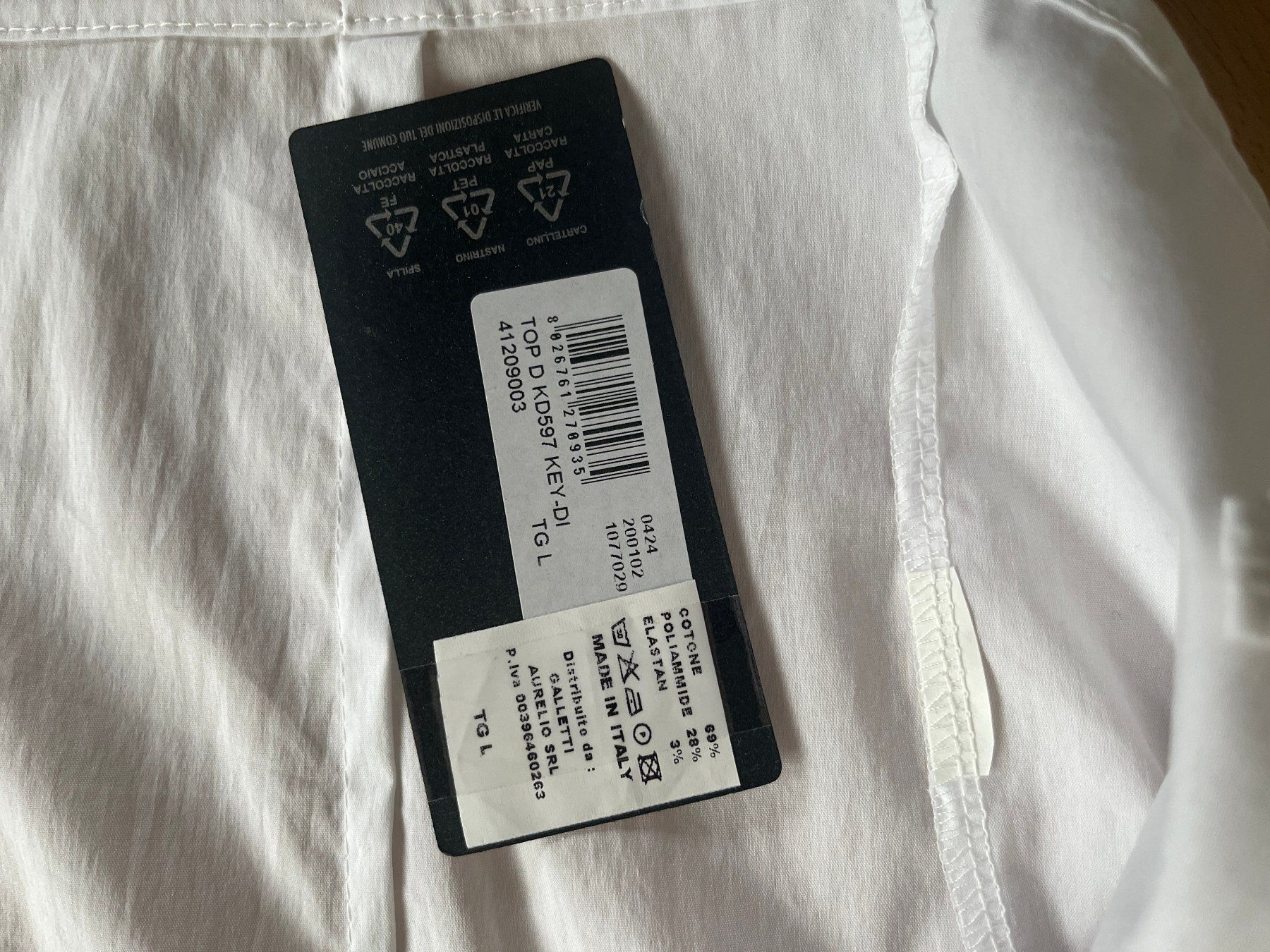 Tops: schönes Blusen-Top weiss, Gr. M – Neu (gemäss Beschreibung) aus Zürich von fbsm 3