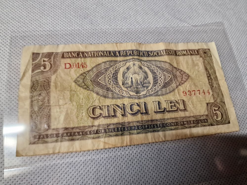 Sammlerbanknote Niederlande 5 Gulden 1966 – Pick-Nr. 90a, Gebraucht (III), Historisches Zahlungsmittel