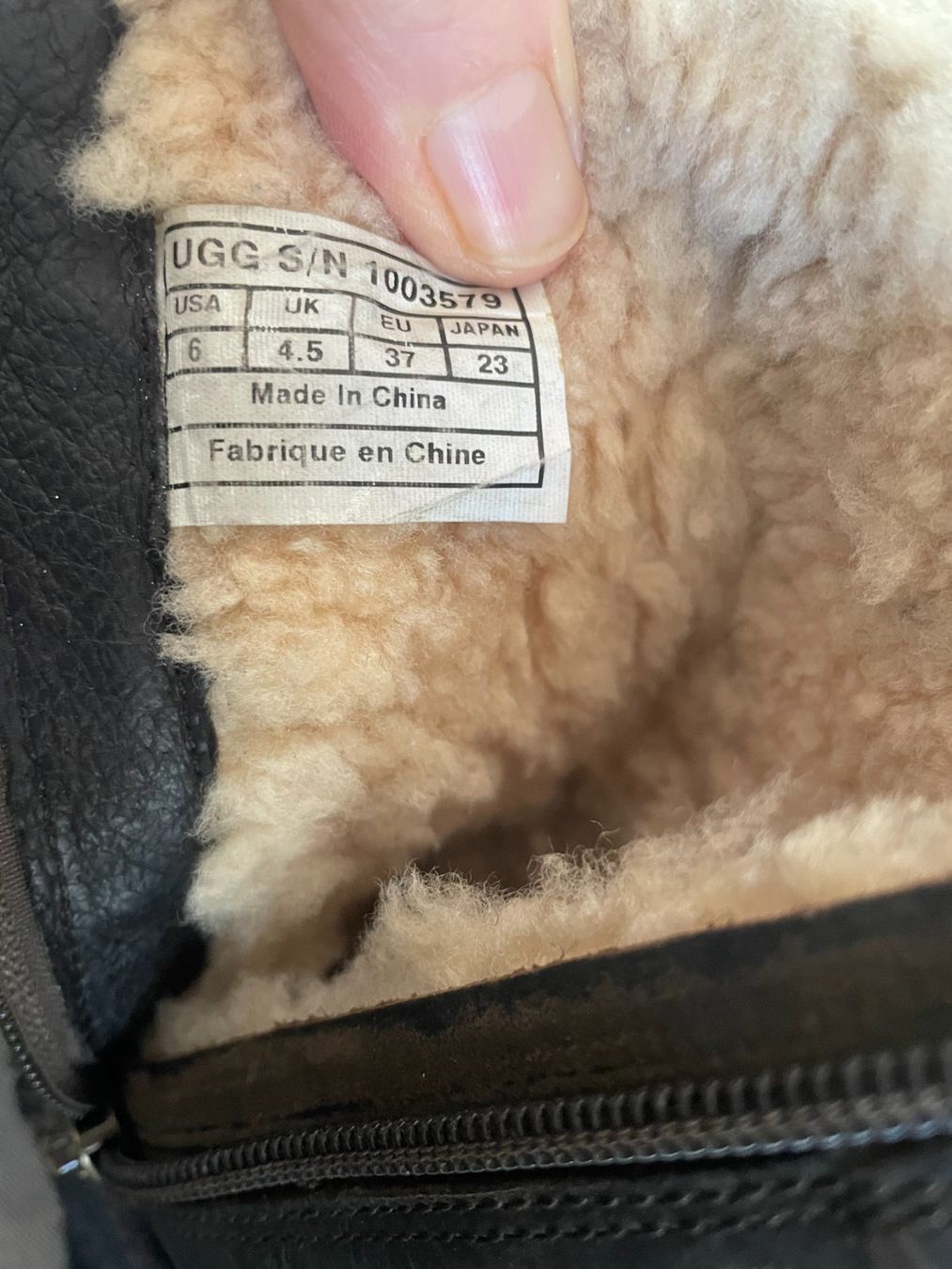 Ugg Scarpe da donna: UGG Leather Winter Boots – Size 37 – Usato da Aire-la-Ville venduto da sa__8skk 4