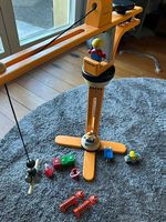 PlanCity Kran mit Zubehör - aus Holz