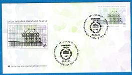 2002 FDC Union Interparlementaire Genf
