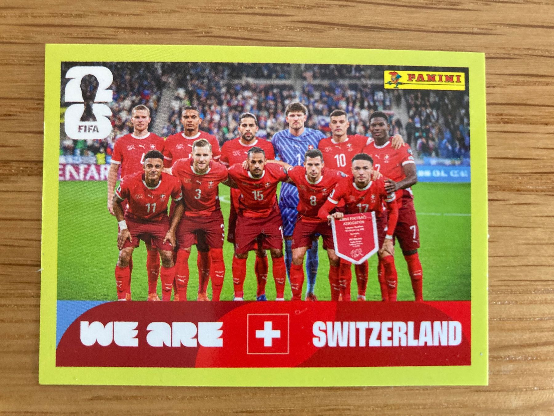 Panini Cartes à collectionner: WM Sticker SUI 13 – Neuf (Voir description) à Winterthur par Whitefish