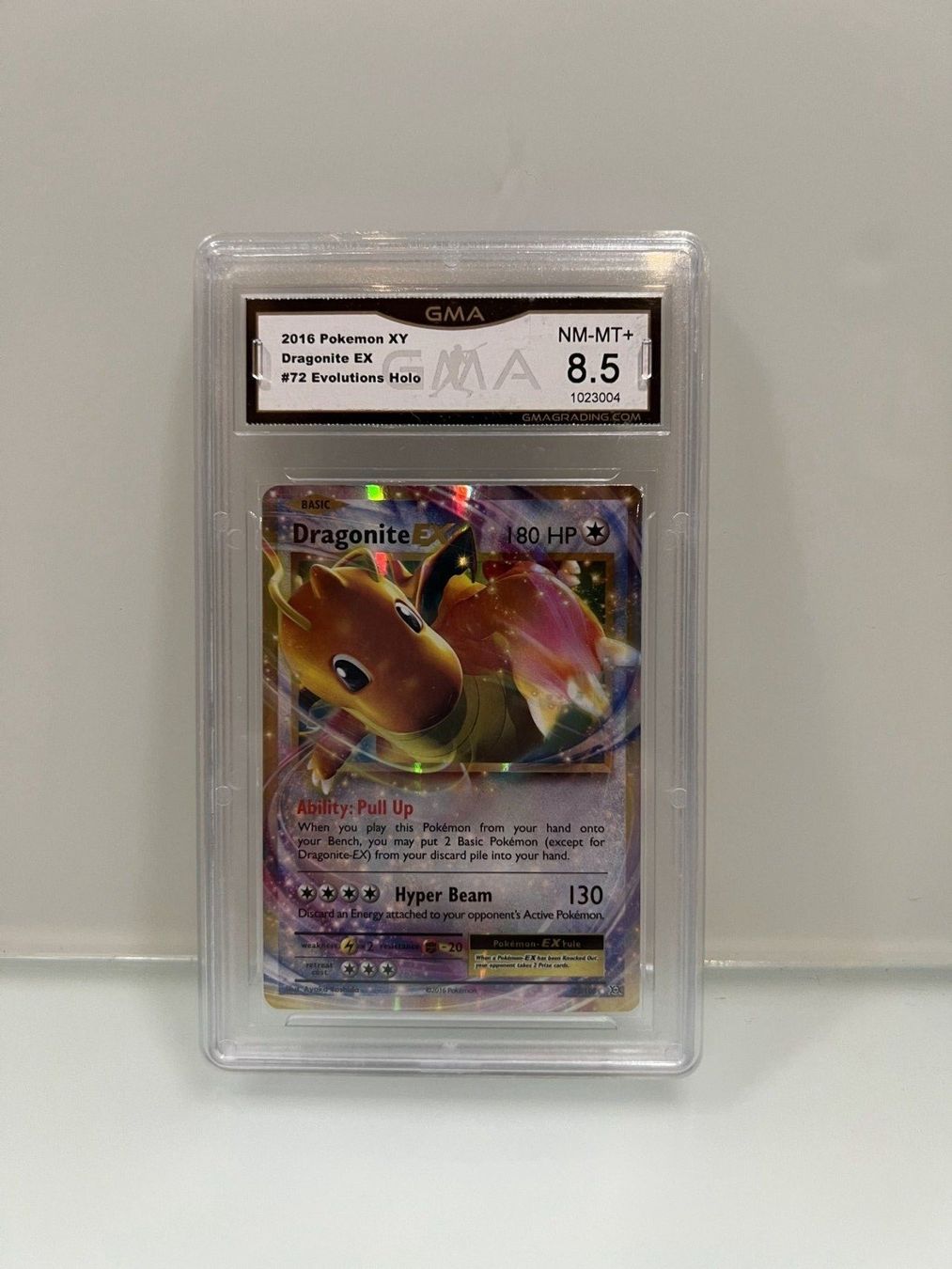 Pokémon Sammelbilder & Trading cards: Dragonite EX #72 Evolutions Holo - Graded 8.5 MN- Mint+ – Gebraucht aus Canobbio von Polimind