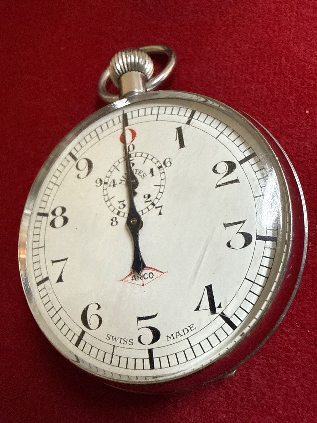Uhren: Arco Vintage Stoppuhr 57 mm – Defekt aus Pfeffingen von Allhandelklgwatches