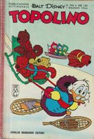 Italian edition Disney TOPOLINO # 544 May 1st 1966 vintage M