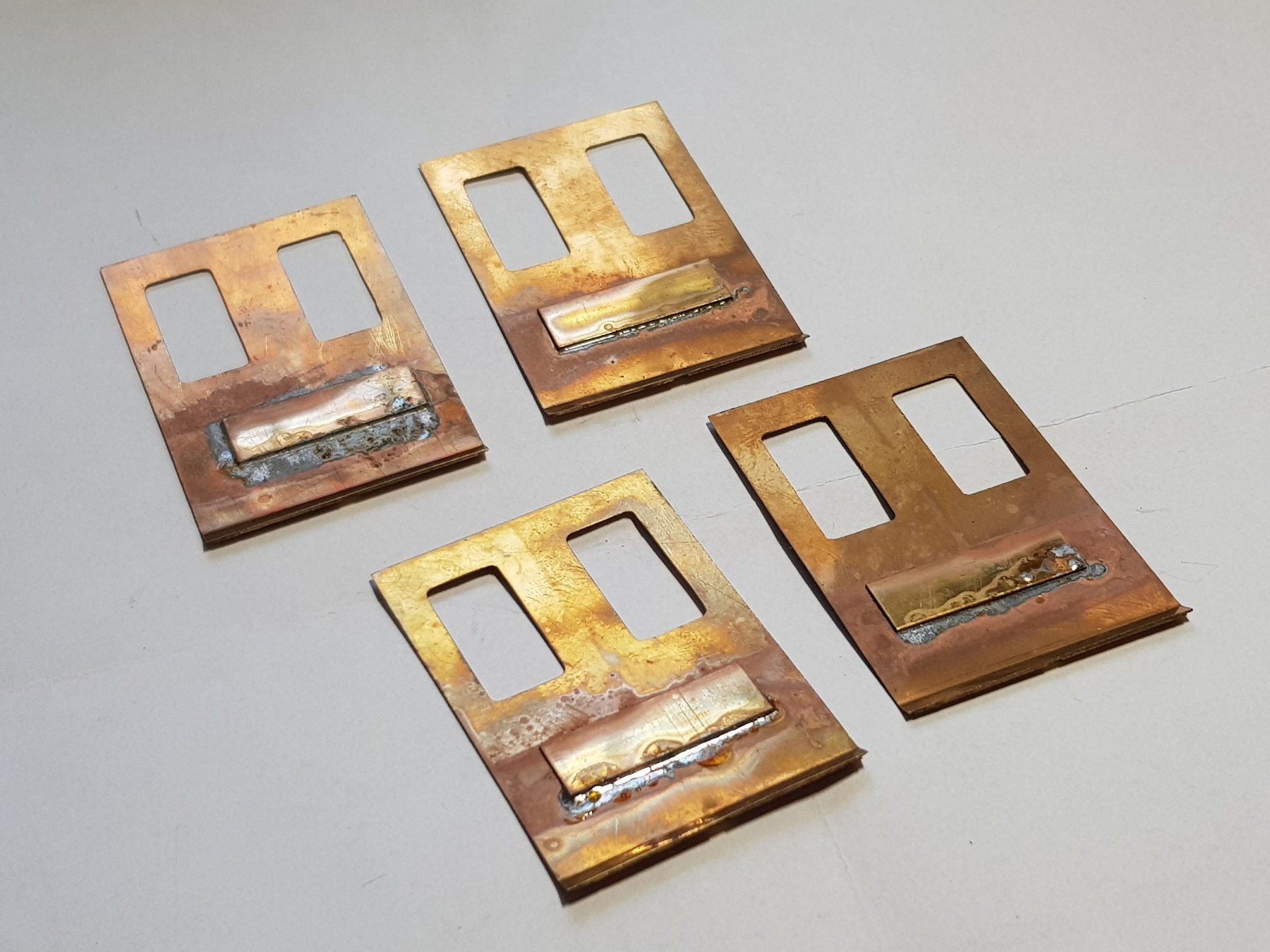 Hermann Modelleisenbahnen: 4 Hermann Aussenschwenktüren – Gebraucht aus Luzern von inca55 1