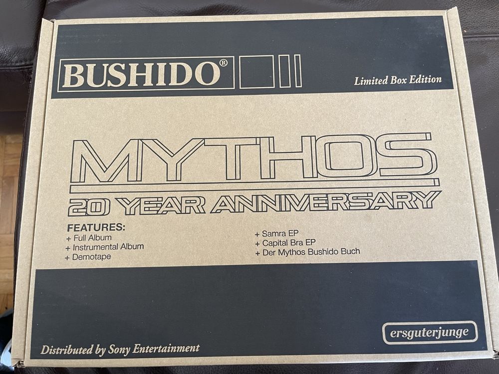 CD: Bushido Mythos 20 Year Anniversary Limited Box Edition! – Nuovo e nell'imballaggio originale da Horw venduto da ariezze 1