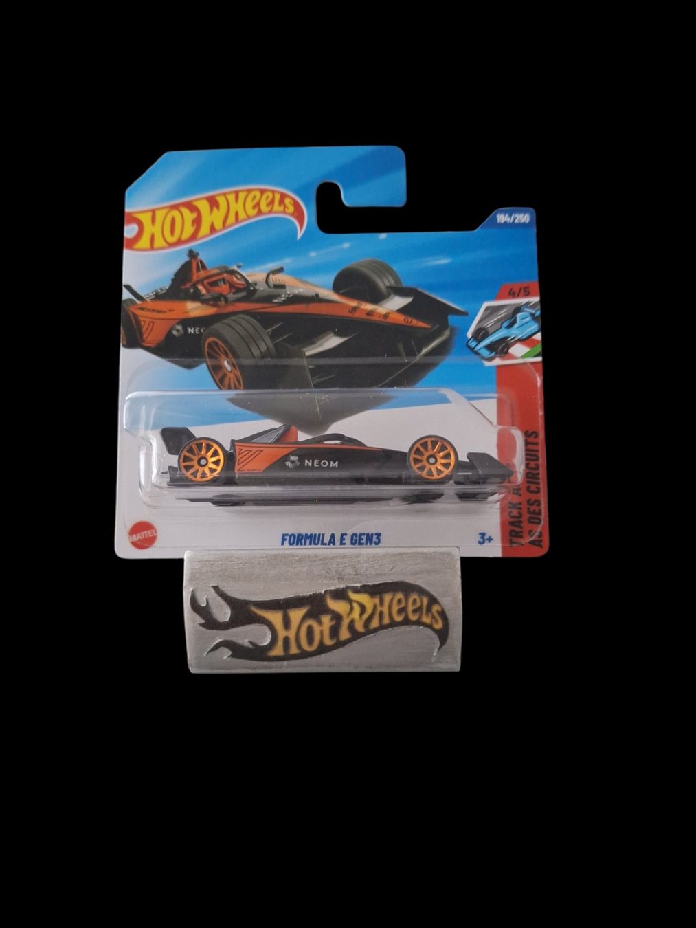 Hot Wheels Modellini d'auto: Hot Wheels Track Aces 2025 Formula E Gen3 4/5 S – Nuovo e nell'imballaggio originale da Adlikon venduto da Mmartin0