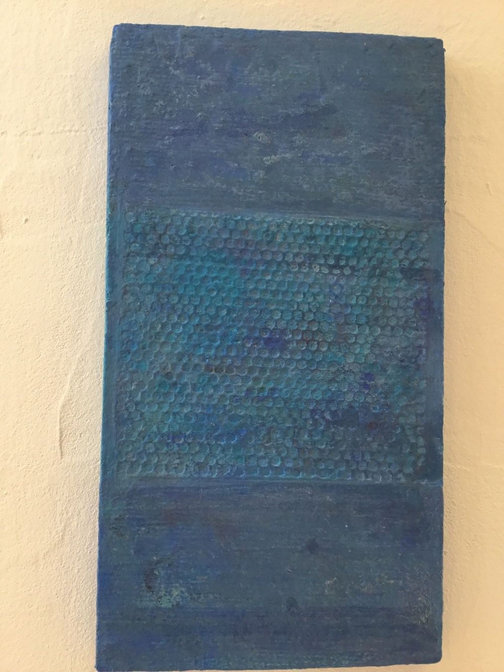 Dipinti: Bild blau Unikat 56 x 30 Papierkunst – Nuovo (secondo la descrizione) da Zuckenriet venduto da Rubin30 2