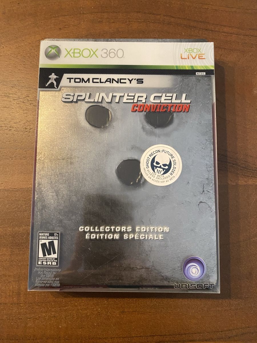 Microsoft Giochi: Splinter Cell Conviction Collectors Edition Xbox 360 NTSC – Usato da Thunstetten venduto da Virus_33