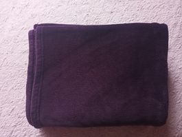 Kuscheldecke violett ca 180x150, Polyester