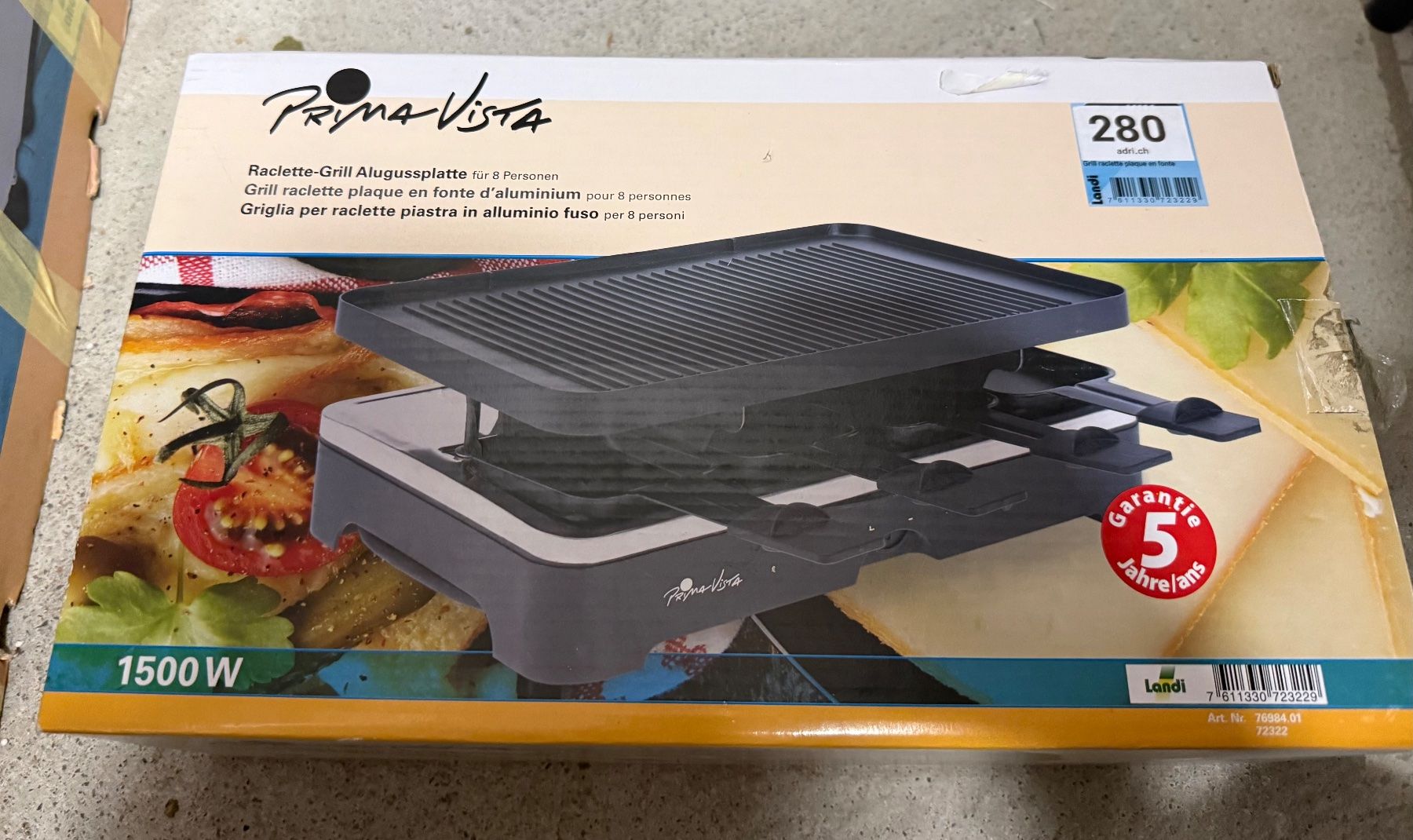 Elettrodomestici da cucina: Neuer Raclette-Ofen – Usato da Zürich venduto da mel_2qk7