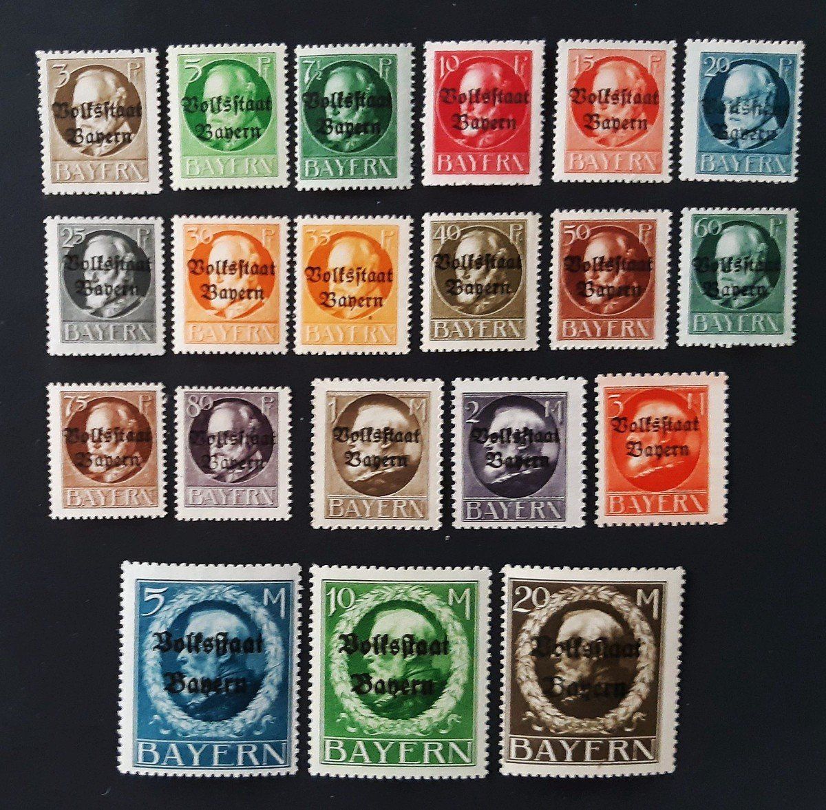 Tutti i francobolli: Bayern 1919** – Nuovo (secondo la descrizione) da Ebikon venduto da smartbox