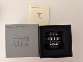 TTArtisan 35mm F0.95 Objektiv neuwertig mit OVP, Fuji