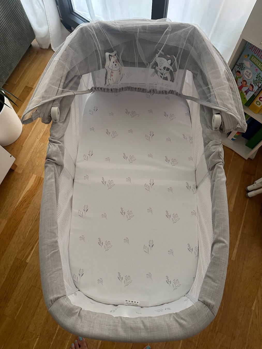 Sdraiette & Sdraiette a dondolo: Babywippe mit Moskitonetz – Usato da Zürich venduto da JuliaSp 2
