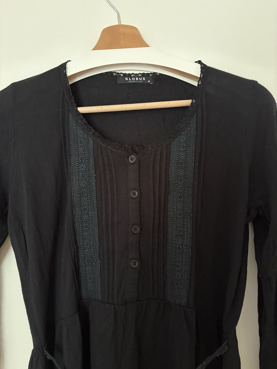 Globus Camicette: Globus Long Sleeve Black dress – Usato da Chêne-Bougeries venduto da emma.li 1
